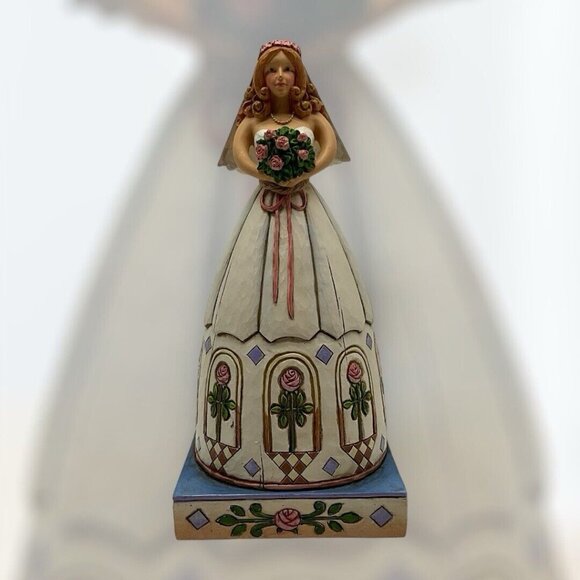 Jim Shore Heartland Creek Vintage "From This Day Forward" Bride Resin Figurine - Picture 3 of 16